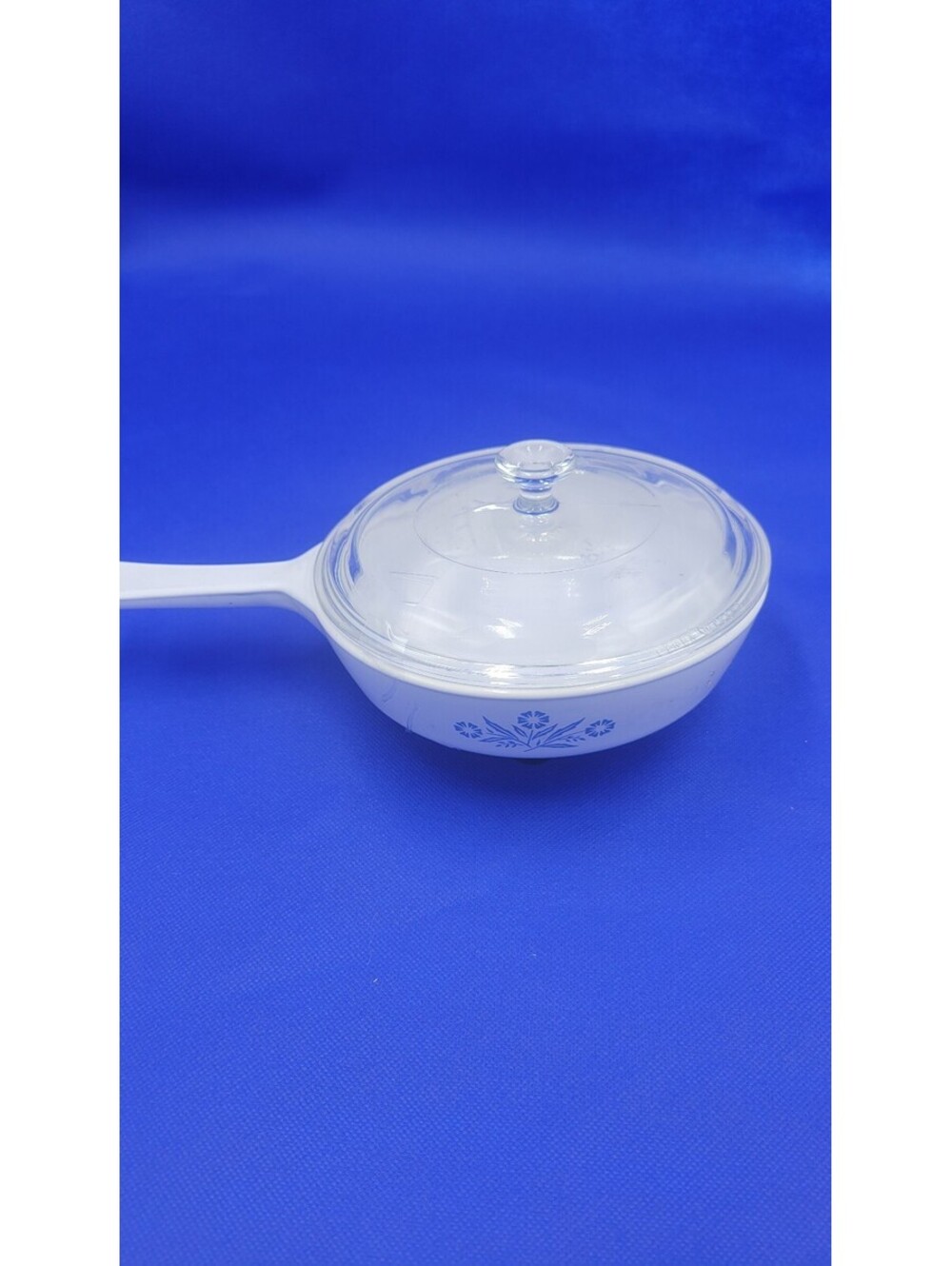 Vintage Corning Ware P-83-B 6.5" Skillet Fry Pan w Pyrex Glass Lid USA